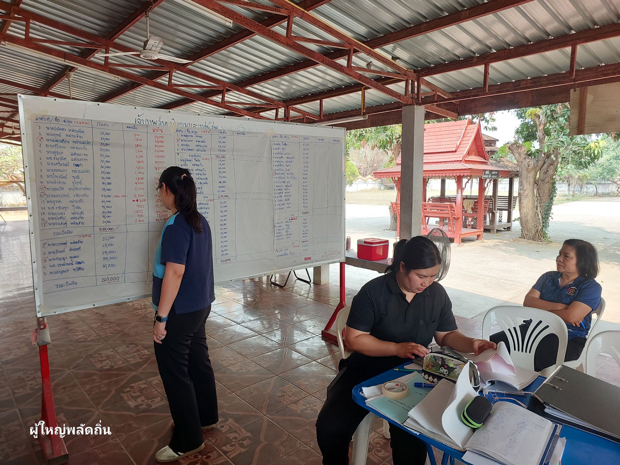 🤝พช.เมืองแพร่ สนับสนุนติดตามการดำเนินงานกองทุนหมู่บ้าน บ้านบุญเจริญ ม.8 ต.แม่หล่าย