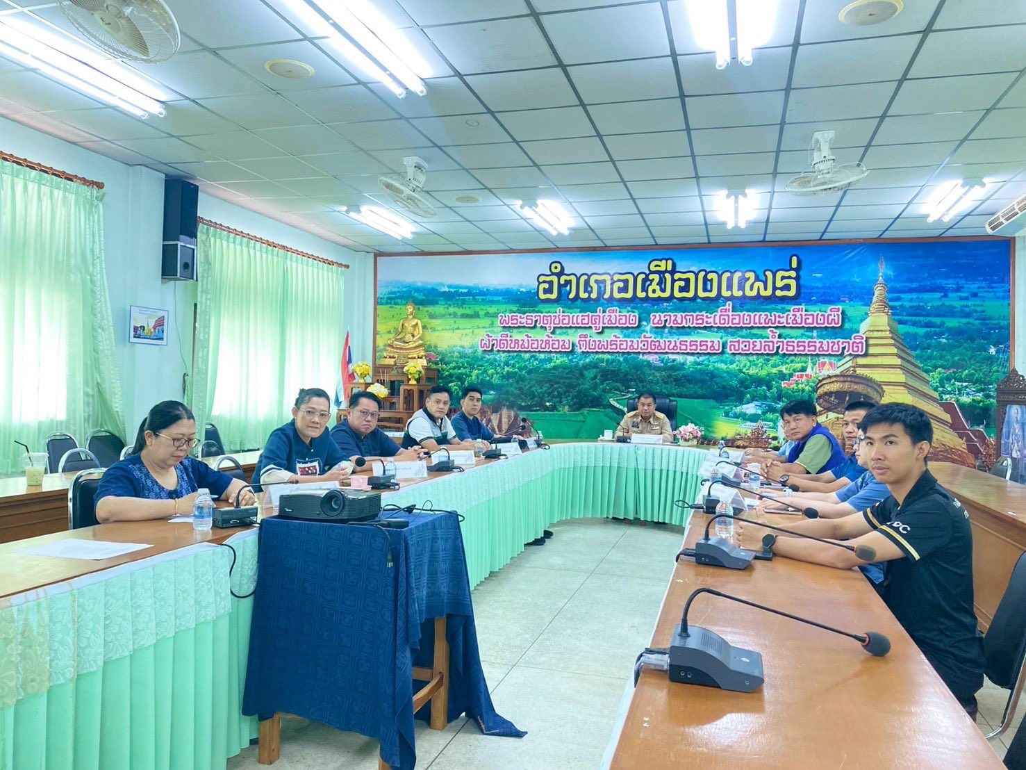 พช.เมืองแพร่ ร่วมประชุมขับเคลื่อนภารกิจสำคัญของกระทรวงมหาดไทย
